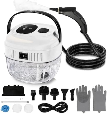 Steam Cleaner Handheld 6 Level Adjustable Steam 1700ML Tank 13s Heat-Up