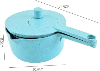 COLLBATH Manual Salad Spinner for Quick Drying Versatile Utensil Storage and Drain Basket for Veggies