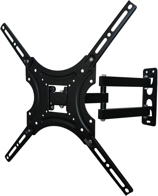 Yuarisx Tilt Swivel TV Wall Mount Full Motion Articulating Bracket for Most 26 30 32 35 37 40 42 45 46 47 50", Some up to 52" 55" Plasma LCD LED Flat Panel Screen TV with VESA up to 400x 400mm