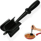 2-Pack Meat Chopper and Masher Tool – Heat Resistant Nylon Hamburger Chopper for Ground Meat, Potatoes, and Soft Foods, Non-Stick Safe Kitchen Utensil, Black - PuriLite