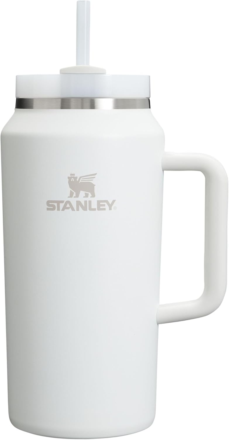 Stanley Quencher H2.0 Tumbler with Handle and Straw 30 oz | Flowstate 3-Position Lid | Cup Holder Compatible for Travel | Insulated Stainless Steel Cup | BPA-Free | Exclusive Lupine
