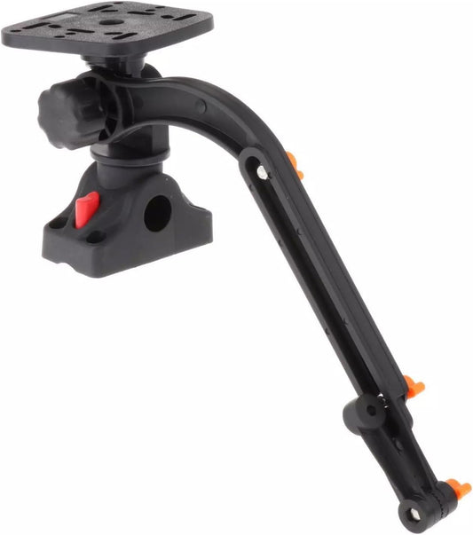 Kayaks Fish Finder Mounting Plate Electronic Mount Base Adapter for Kayaks Easy Installation Fish Finder Mount Base Adapter