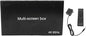 4K 60Hz HD Multiviewer with 3.5mm Output, 1 in 4 Out Quad Multi Viewer, Seamless er for Security Cameras, PCs, and Projectors