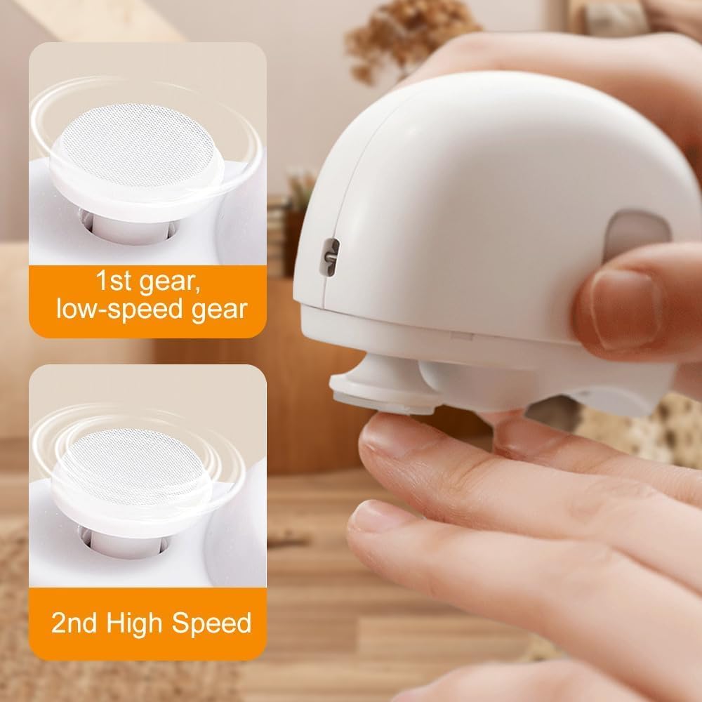 Electric Nail Clipper Automatic Electric Nail Trimmer For Adults,3 in 1 Automatic Electric Nail Clipper with Polishing,Two-Speed Adjustment Electric Toe Nail Clippers Nail Cutter with Light for Thick Nails for Seniors (White)