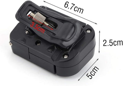 Fishing Line Counter, Professional Clip on Rod Fishing Line Counter, Depth Finder Digital Diaplay 99m for Ice Fishing Sea Fishing Kayak Fishing Boat Fishing