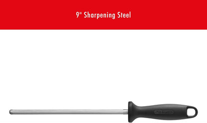 Zwilling J.A. Henckels HI Forged Contour 9 PC Block Set, Black/Silver