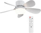 Socket Breeze Socket Fan Light with Remote Control, Portable Small Ceiling Fans with Lights for Bedroom, Kitchen, Living Room, with Dimming Function, 1000 Lumens, Screws into E26/E27