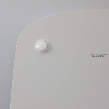 Duravit DuraStyle Toilet Seat & Cover | Elongated Slow-Close Seat with Stainless Steel Hinges