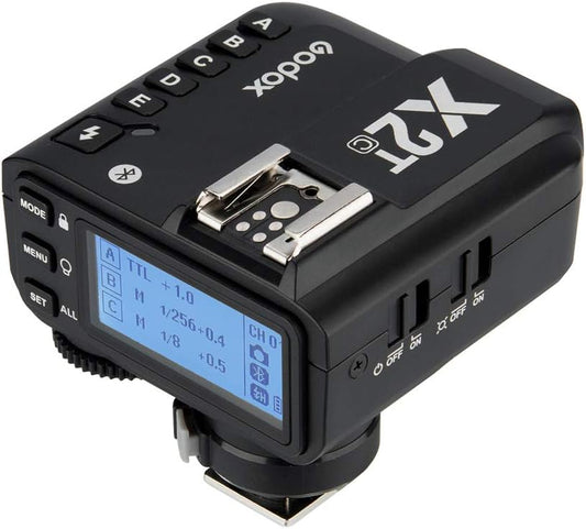 Godox X2T-C E-TTL II Wireless Flash Trigger 2.4G Wireless Transmitter Compatible with Canon DSLR Camera Godox V1 TT685C TT350C V860II-C TT600 AD200Pro iPhone X/8/8 Plus Huawei P20 Pro/Mate 10