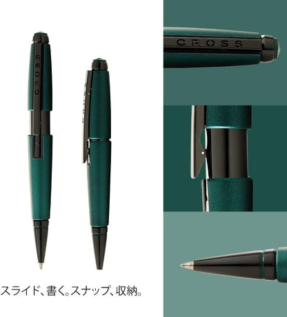 Cross Edge Matte Black Lacquer Gel Rollerball Pen