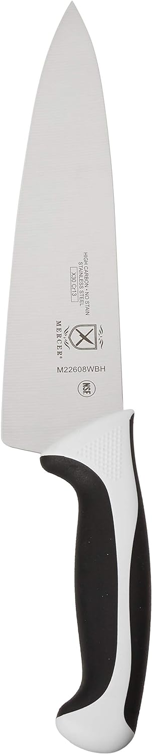 Mercer Culinary M23860 Millennia Black Handle, 8.5-Inch Narrow, Fillet Knife