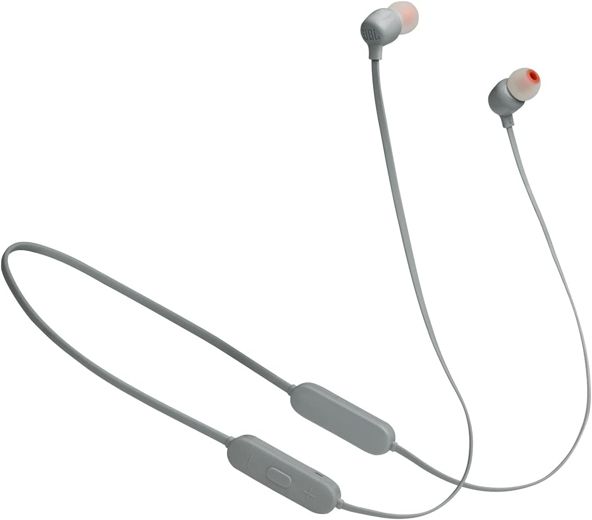 JBL Tune 125BT Wireless in-Ear Bluetooth Headphones, 16 Hour Playtime - White