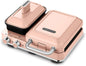 Small Breakfast Machine Mini Sandwich MachineBreakfast Machine Multifunctional Portable Non Stick Apply to Dormitory Travel Home Kitchen Breakfast Station (Color : Pink)