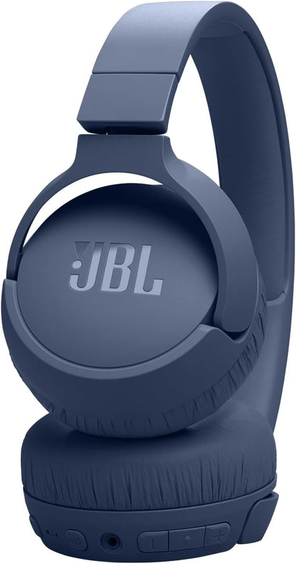 JBL Tune 670NC - Adaptive Noise Cancelling with Smart Ambient Wireless On-Ear Headphones, Up to 70H Battery Life with Speed Charge, Lightweight, Comfortable and Foldable Design (Black)