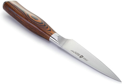 TUO Boning Knife - Razor Sharp Fillet Knife - High Carbon German Stainless Steel Kitchen Cutlery - Pakkawood Handle - Luxurious Gift Box Included - 7 inch - Fiery Phoenix Series