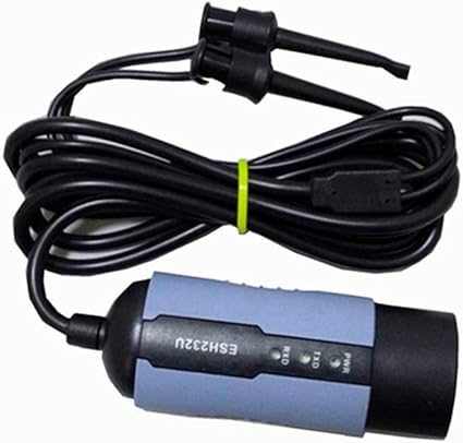 USB Hart Modem ESH232U USB to Hart Protocol Modem Hart Communicator 475 375Transmitter Convertor with Built-in Loop Resistor