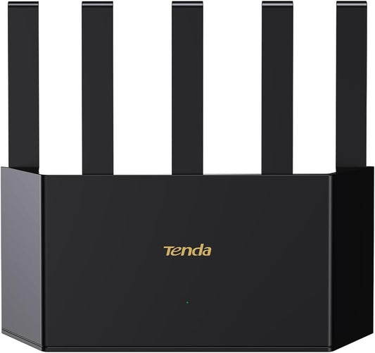Tenda BE3600 WiFi 7 Router – Dual Band Gigabit Router for Wireless Internet, 3x1G Ports, VPN, MLO, NFC, Easy Setup, Parental Control, Access Point Mode, Vertical WiFi (RE3L)