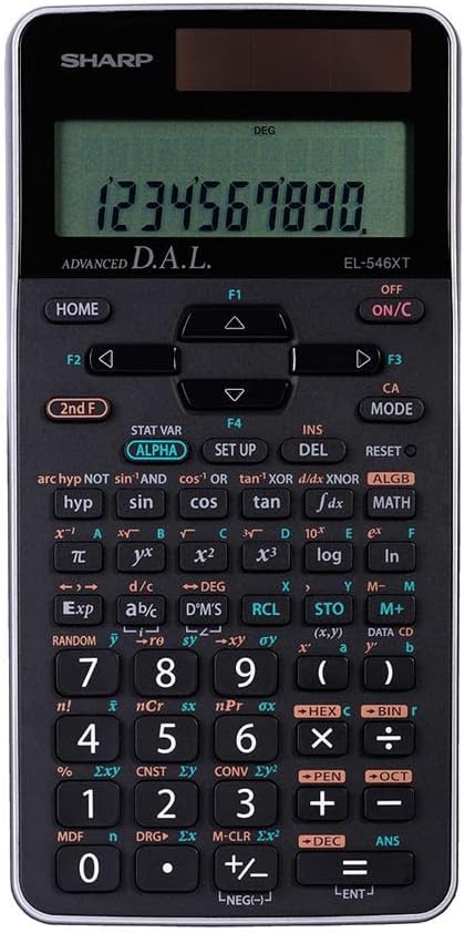 Sharp Scientific Calculator EL-546XTB-SL