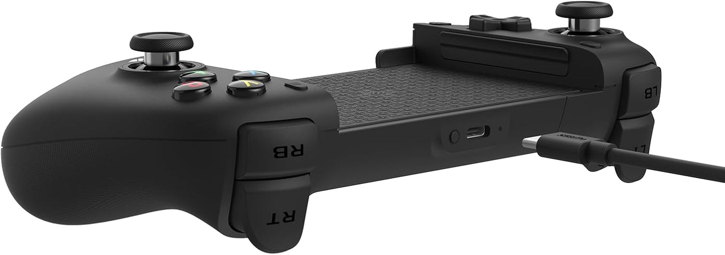 8BitDo Ultimate Mobile Gaming Controller for iPhone, Apple, Android & Xbox Cloud Gaming, Bluetooth Gamepad with Hall Effect Joysticks, 2 Pro Back Buttons, Officially Licensed (Black)
