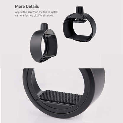 Godox S-R1 Adapter with AK-R1 Round Head Accessories Compatible for Yongnuo Canon Nikon Sony Camera Flash Speedlight and Godox TT685 V860II V350 TT600 TT350 V850II