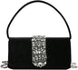 CORIOS Evening Bag for Women Rhinestone Clutch Bag Sparkly Crystal Handbag Bridal Wedding Purse Glitter Shoulder Bag