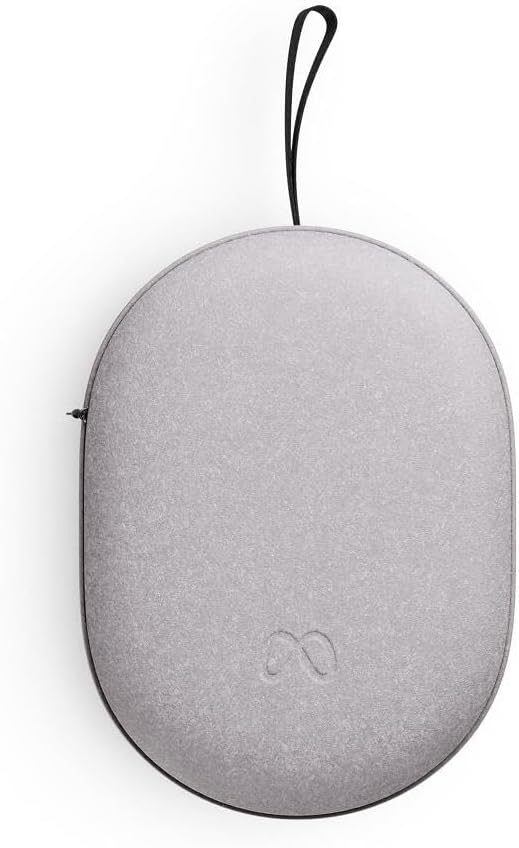 Meta Quest Carrying Case for Meta Quest 3/3S - Premium Style and Protection - Fits Headset, Touch Plus Controller, Head Strap, Active Straps, Charging Cable and Adapter 24.2 cm x 32.8 cm x 12.8 cm