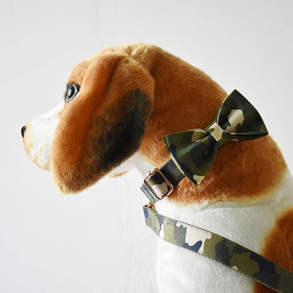 Custom Dog Collar with Metal Buckle - Pet Collars Personalized with Name and Phone Number (Plaid)