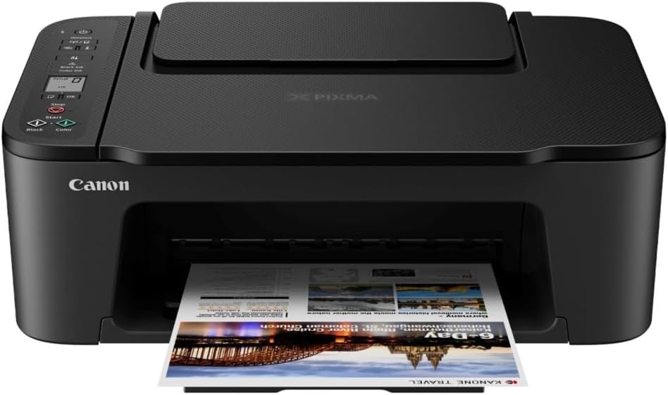 Canon PIXMA TS3720 Wireless All-in-One Printer - White