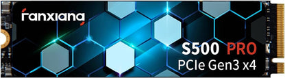 fanxiang S500 Pro M.2 SSD 2TB NVMe 2280 PCIe Gen 3x4 3500MB/s 3D NAND TLC 1200TBW Internal Solid State Hard Drive