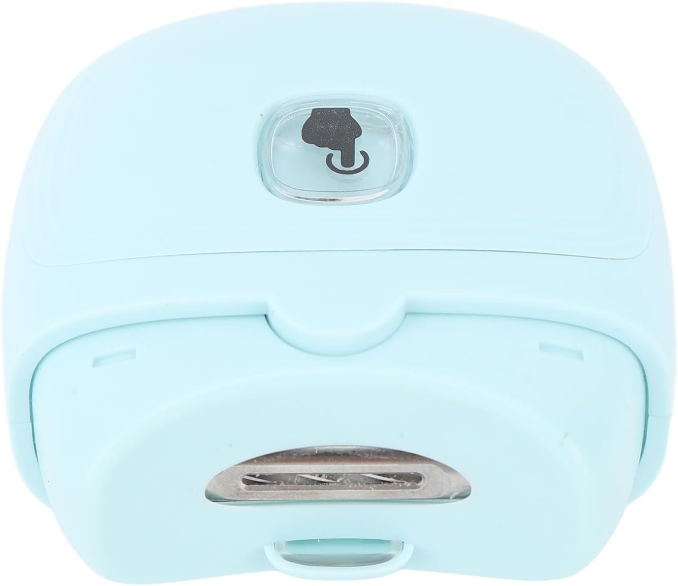 Electric Automatic Nail Clipper with Light and 2 Speeds, Fingernail Cutter, USB Rechargeable Fingernail Trimmer for Kids, Seniors and Adult (Tea Green)
