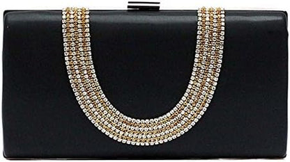 Ankoee Ladies Envelope Clutch Bag Evening Bag Bridal Wedding Bag Handbag Prom Clutches Handbag