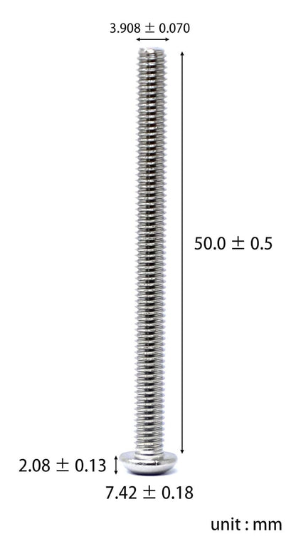 iexcell 50 Pcs M6 x 20mm Thread Pitch 1 mm Stainless Steel 304 Hex Socket Button Head Cap Screws Bolts Kit