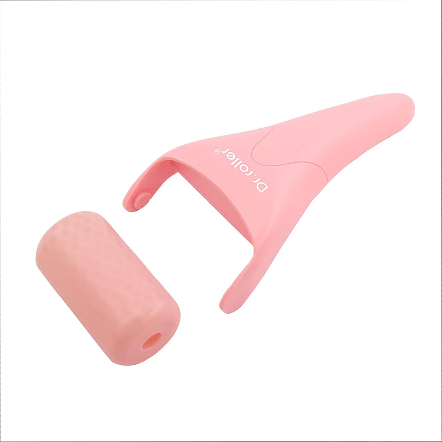 Ice Roller, Ice Roller for Face & Eye, Ice Face Roller for Women Skin Care Massage Tool Relieve Puffiness Reduce Pain Relief and Tightens Pore (Pink)