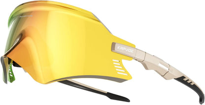 KAPVOE Sports Sunglasses Men Women Cycling Glasses Running Fishing Golf MTB Outdoor