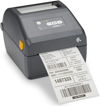 JetSet Label Zebra TLP 2824 Plus Thermal Transfer Desktop Monochrome Printer | 2 in Width | Serial & USB Port Connectivity 282P-101110-00 | Include Jetset Software