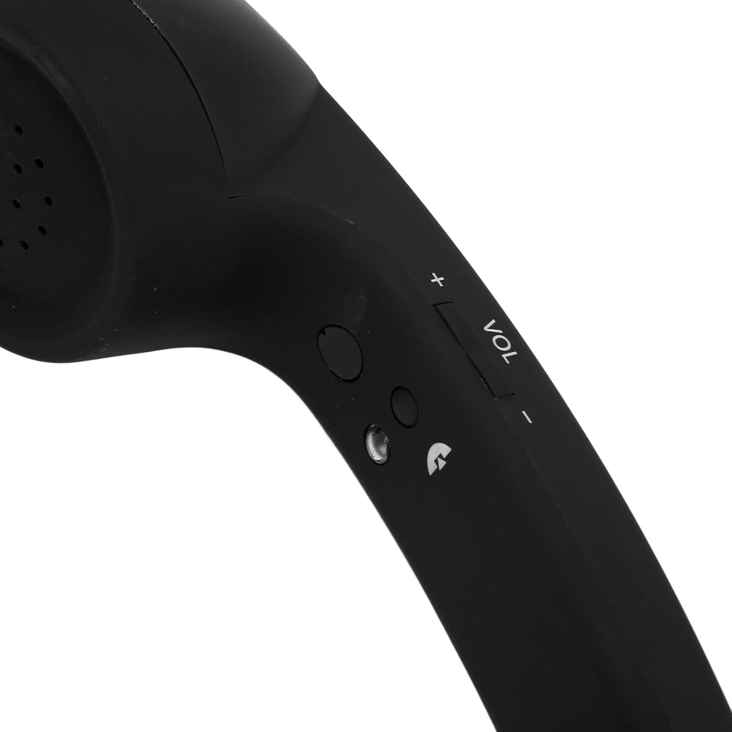 Qiilu Retro Telephone Handset for Mobile Phones - Rechargeable Radiation Proof Handset Receiver with USB Charging (Red)