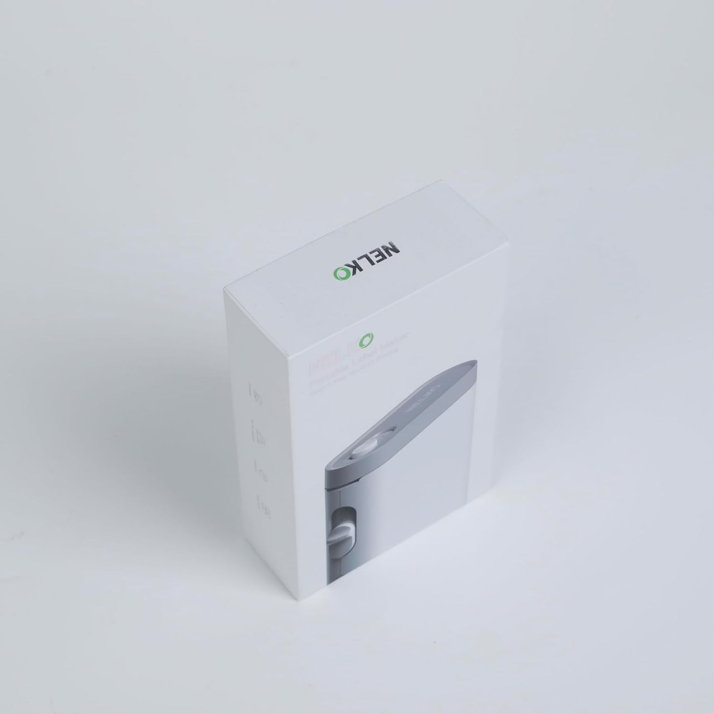 Nelko Label Maker Machine with Tape, P21 Portable Bluetooth Label Printer, Wireless Built-in Cutter Sticker Maker Mini Label Makers with Multiple Templates for School Organizing Office Home, White