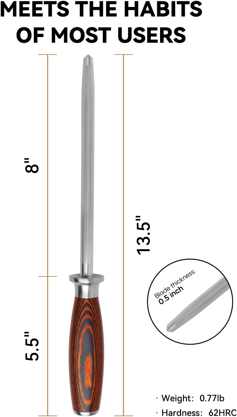 TUO Boning Knife - Razor Sharp Fillet Knife - High Carbon German Stainless Steel Kitchen Cutlery - Pakkawood Handle - Luxurious Gift Box Included - 7 inch - Fiery Phoenix Series