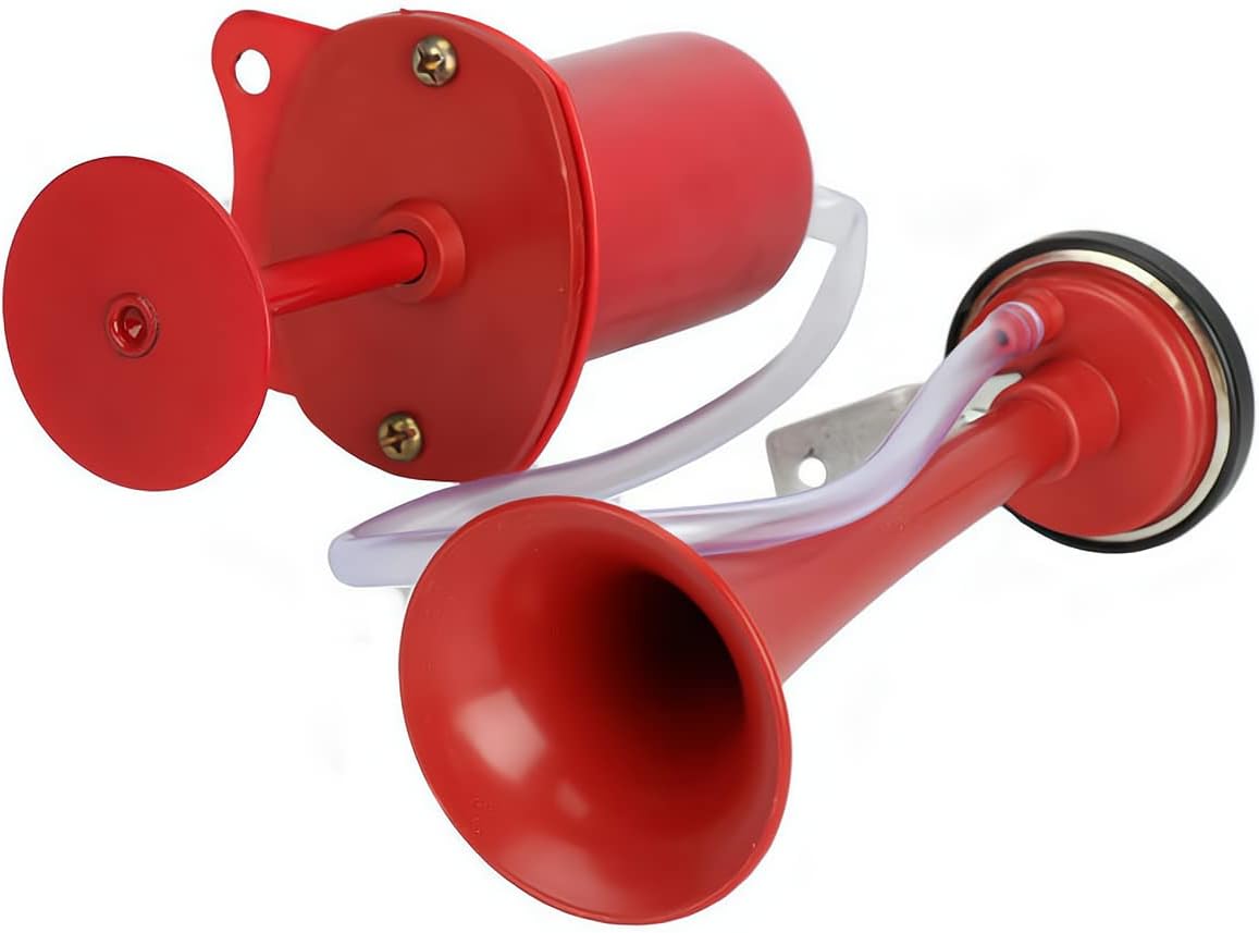 Nakazawa Bike Bell, Retro Clown Horn, Metal Classic Air Horns Loud Sounds Bike Bugle Trumpet, for Vehicles Bicycles Golf Cart