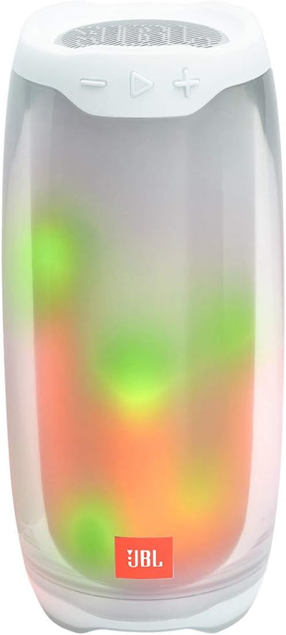 JBL Pulse 4 Portable Waterproof Wireless Bluetooth Speaker with 360 Sound, Light Show and up to 12 Hours of Battery Life - Black