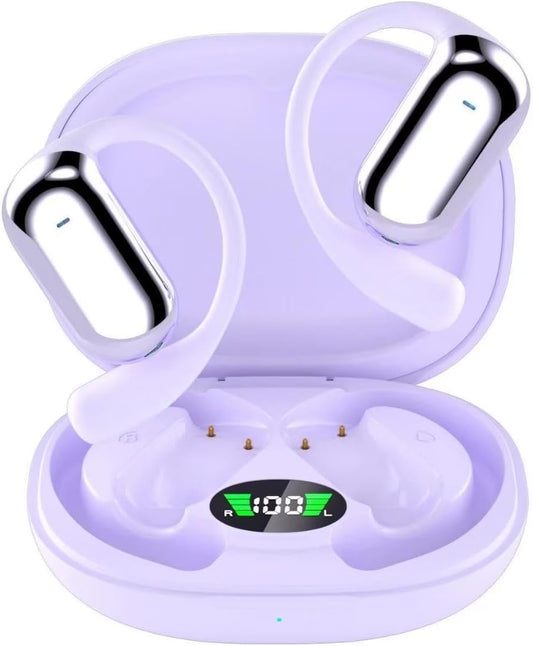 AI Translation Earbuds Real Time, 3-in-1 Translator Earbuds 144 Languages & Accents, Audifonos Traductores Inglés Español, Open Ear Wireless Ear Buds Bluetooth with Charging Case fit iOS & Android