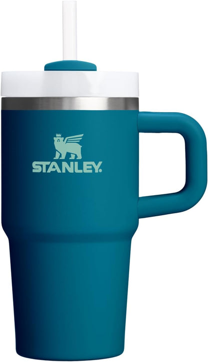 Stanley Quencher H2.0 Tumbler with Handle and Straw 30 oz | Flowstate 3-Position Lid | Cup Holder Compatible for Travel | Insulated Stainless Steel Cup | BPA-Free | Exclusive Lupine