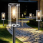 Solar Lights Outdoor, 12 Pack Led Solar Garden Lights Waterproof, Auto On/Off Small Size Outdoor Solar Lights for Patio, Driveway, Yard, Walkway, Pathway Landscape Lighting, Warm White