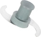 27055 S Smooth Blade Compatible with Robot Coupe Food Processor Replacement for R201, R2, R2A, R2N, R2B, R2U, Stainless Steel Blade with Pitch