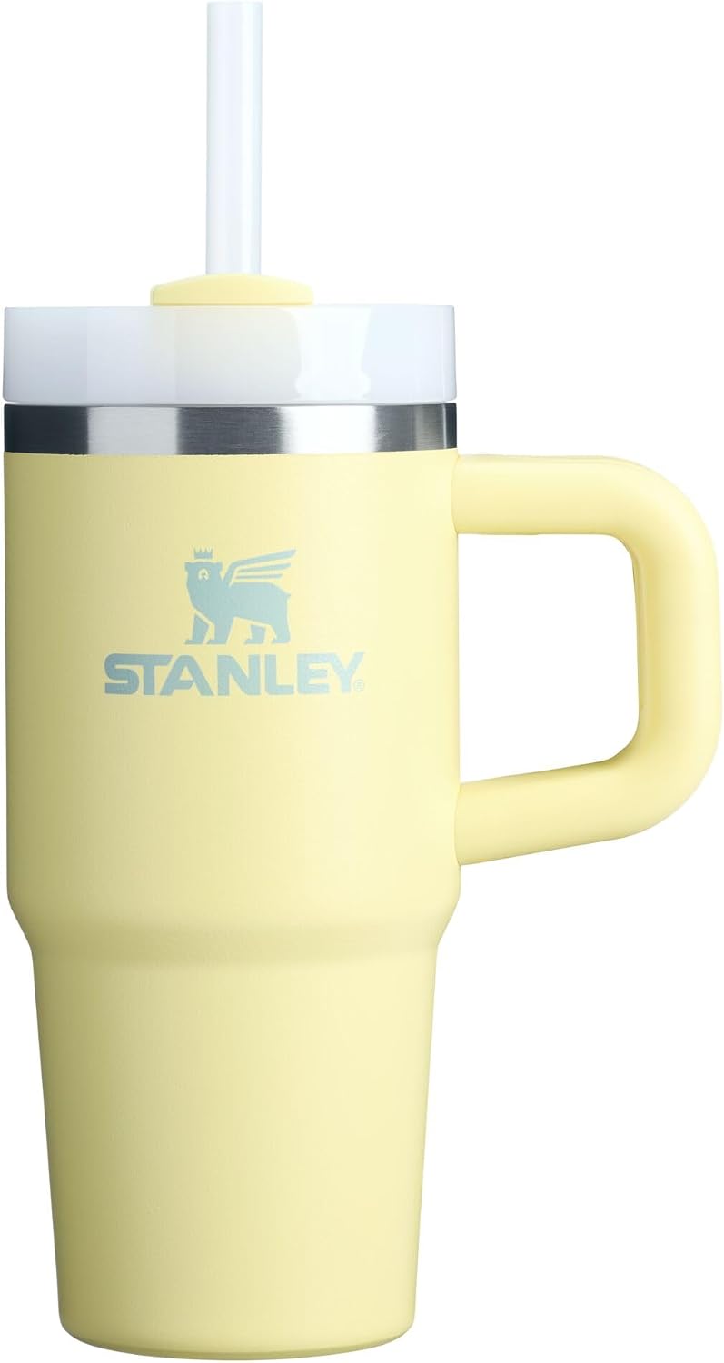 Stanley Quencher H2.0 Tumbler with Handle and Straw 30 oz | Flowstate 3-Position Lid | Cup Holder Compatible for Travel | Insulated Stainless Steel Cup | BPA-Free | Exclusive Lupine