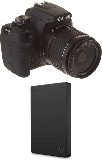 Canon EOS Rebel T7 18-55mm DC III Kit with Full HD Video Wi-Fi and NFC Kit