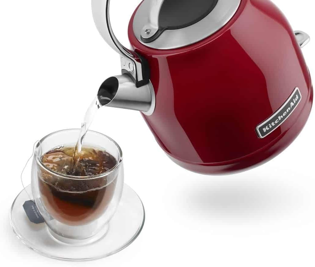 KitchenAid 1.25 L Electric Kettle, Empire Red, KEK1222ER