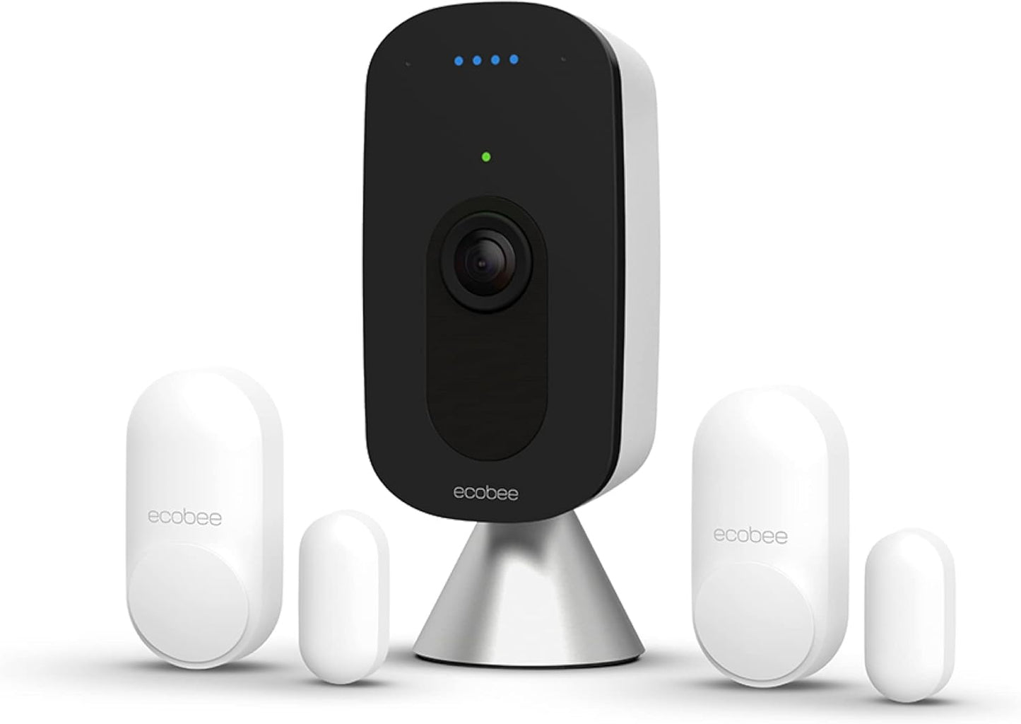 ecobee Smart Camera – Indoor WiFi Security Camera, Smart Home Security System, 1080p HD 180 Degree FOV, Night Vision, 2-Way Audio, Works with Apple HomeKit, Alexa Built in