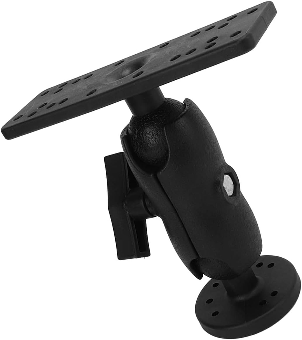 360 Degree Marine Kayak Kayak Fish Finder Mount Marine Electronic Fish Finder Mount GPS Plate Rotating Supporter Electronic Fish Finder Mount Base