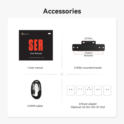 Beelink SER5 MAX Mini PC, AMD Ryzen 7 6800H(6nm, 8C/16T) up to 4.7GHz, Mini Computer 32GB LPDDR5 RAM 500GB NVME SSD, Micro PC 4K@60Hz Triple Display, Mini Gaming Computer WiFi6/BT5.2/HTPC/W-11 Pro